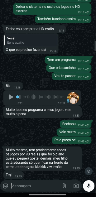 Arena box prova social whatsapp